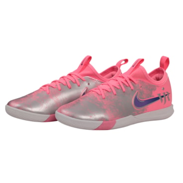 Chuteira Futsal Nike Vini Jr Zoom Vapor 16 Academy Infantil - Rosa