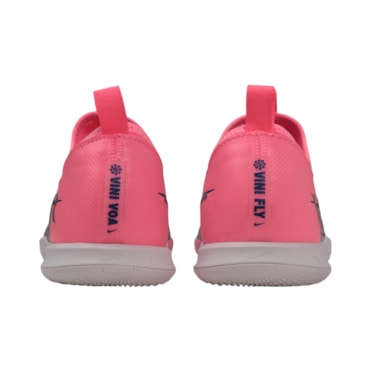 Chuteira Futsal Nike Vini Jr Zoom Vapor 16 Academy Infantil - Rosa