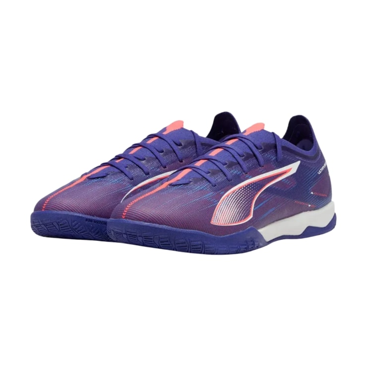 Chuteira Futsal Puma Ultra 5 Match Masculina - Roxa