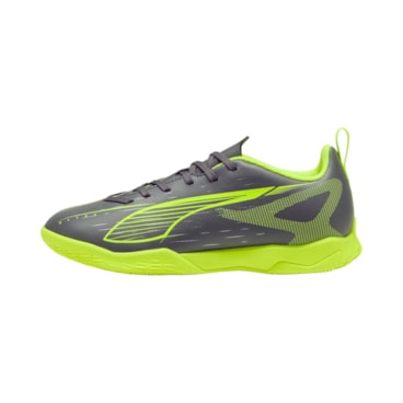 Chuteira Futsal Puma Ultra 5 Play Infantil - Cinza
