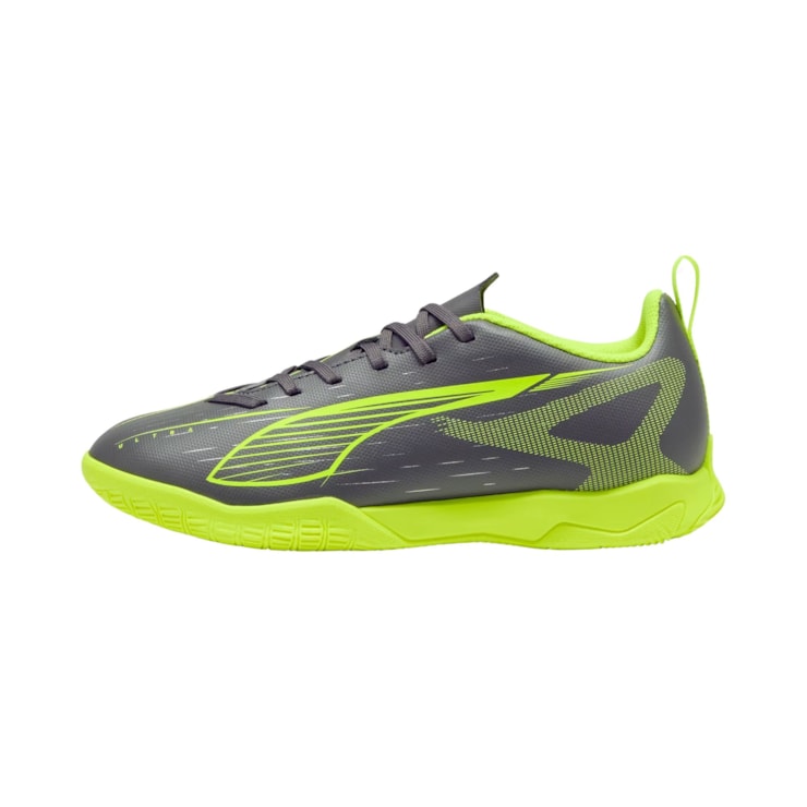 Chuteira Futsal Puma Ultra 5 Play Infantil - Cinza
