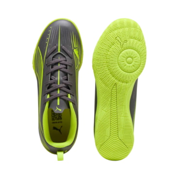 Chuteira Futsal Puma Ultra 5 Play Infantil - Cinza