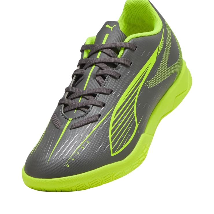 Chuteira Futsal Puma Ultra 5 Play Infantil - Cinza