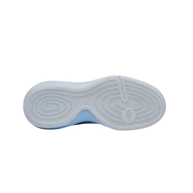 Chuteira Futsal Umbro Pro 5 Kintsugi Infantil - Branca/Azul