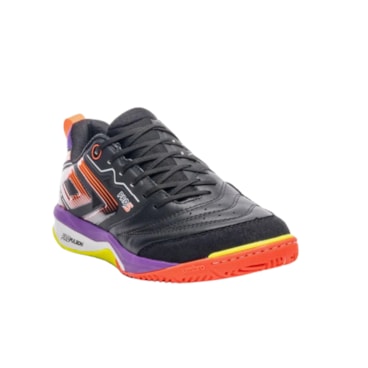 Chuteira Futsal Umbro Pro 5 Stable Masculina - Preta/Laranja
