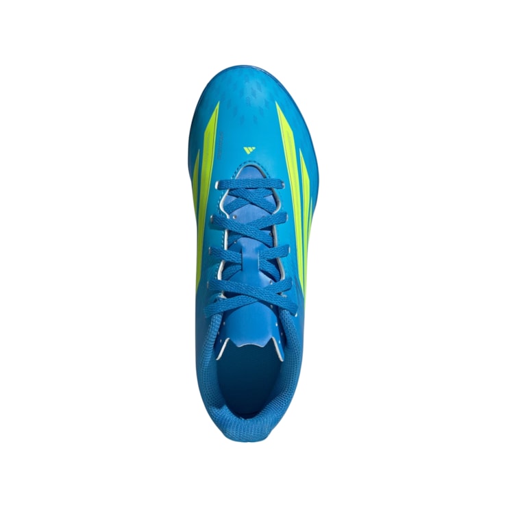 Chuteira Society Adidas F50 Club Infantil - Azul