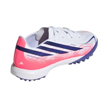Chuteira Society Adidas F50 Hyperfast League Infantil - Branca