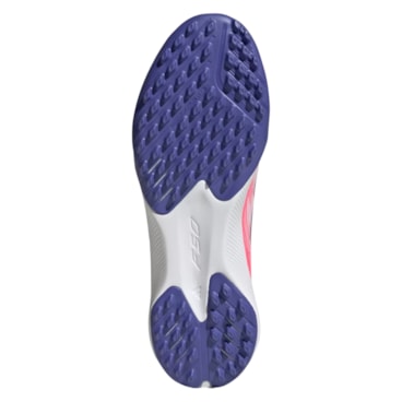 Chuteira Society Adidas F50 Hyperfast League Infantil - Branca