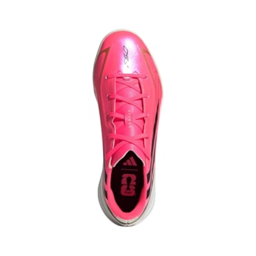 Chuteira Society  Adidas F50 Hyperfast League  Infantil - Rosa