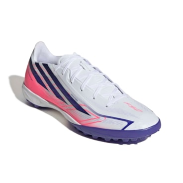 Chuteira Society Adidas F50 Hyperfast League Masculina - Branca