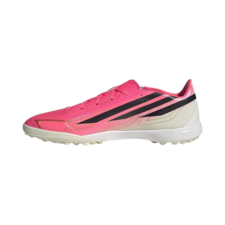 Chuteira Society Adidas F50 Hyperfast League Masculina - Rosa
