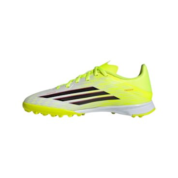 Chuteira Society Adidas F50 League Infantil - Amarela