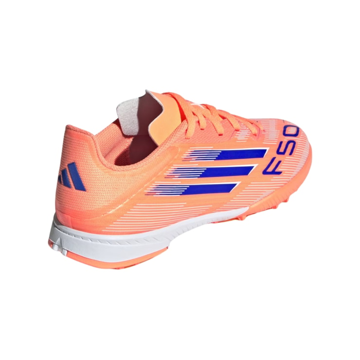 Chuteira Society Adidas F50 League Infantil - Laranja