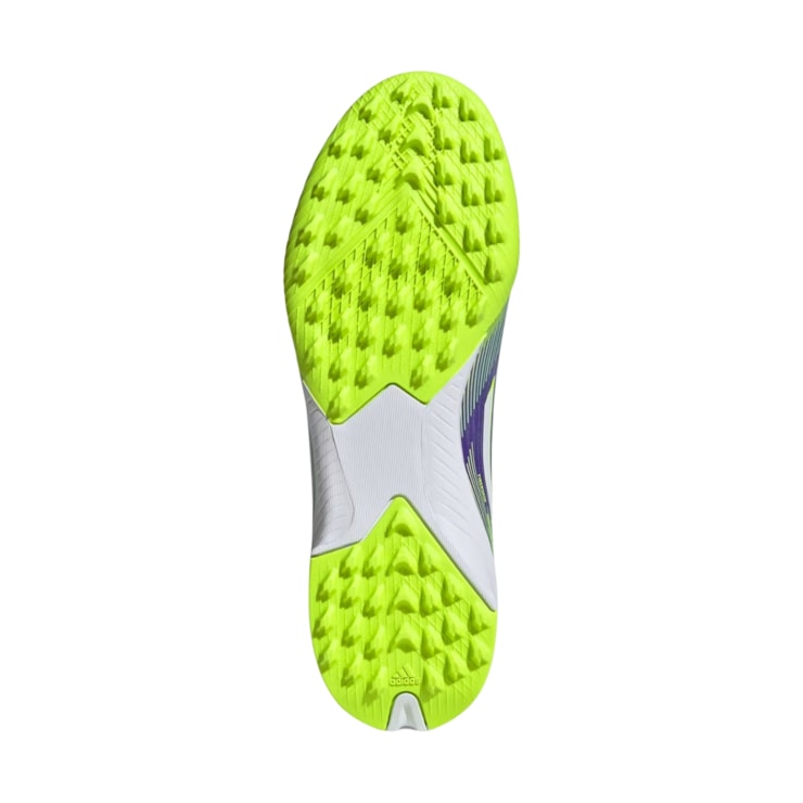 Chuteira Society Adidas F50 League Infantil - Roxa/Verde