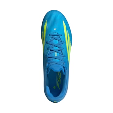 Chuteira Society Adidas F50 League Masculina - Azul