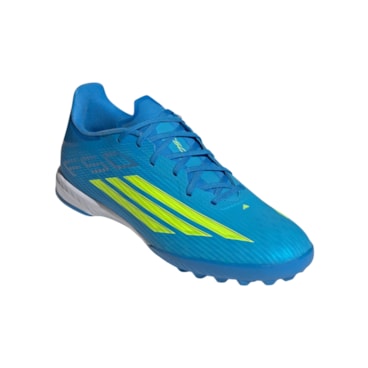 Chuteira Society Adidas F50 League Masculina - Azul