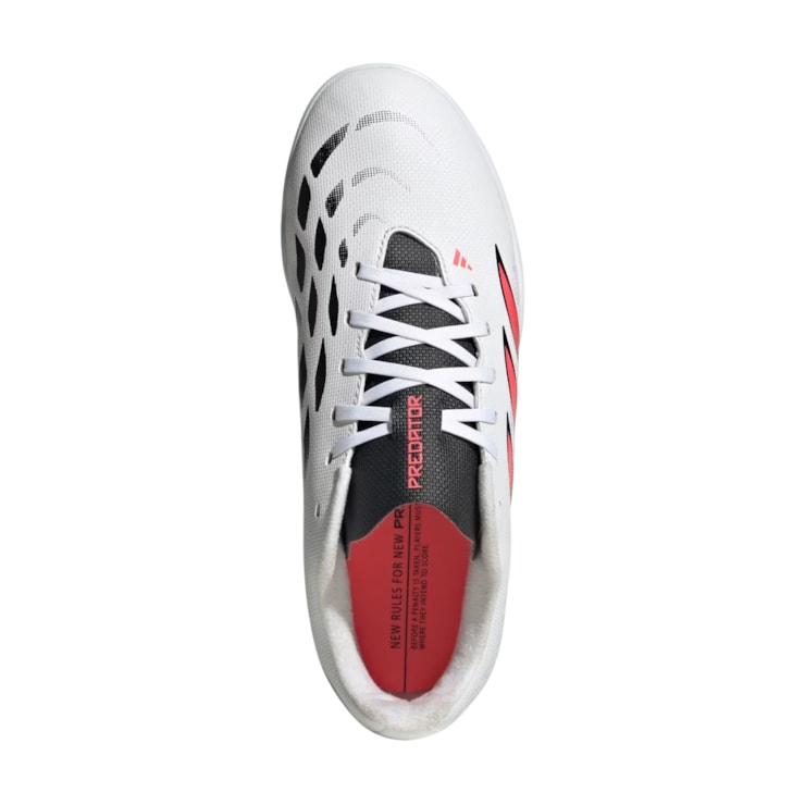 Chuteira Society Adidas Predator Club Infantil - Branca