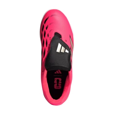 Chuteira Society Adidas Predator Club Infantil - Rosa