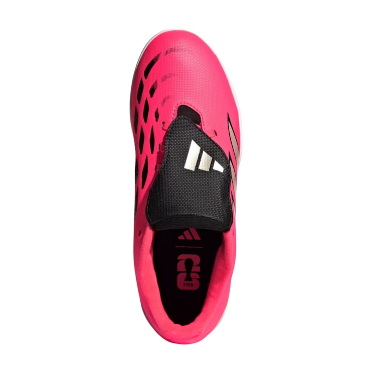 Chuteira Society Adidas Predator Club Infantil - Rosa