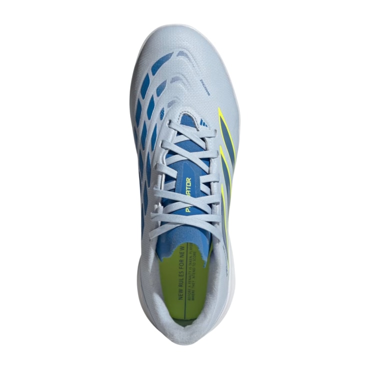 Chuteira Society Adidas Predator League Infantil - Azul