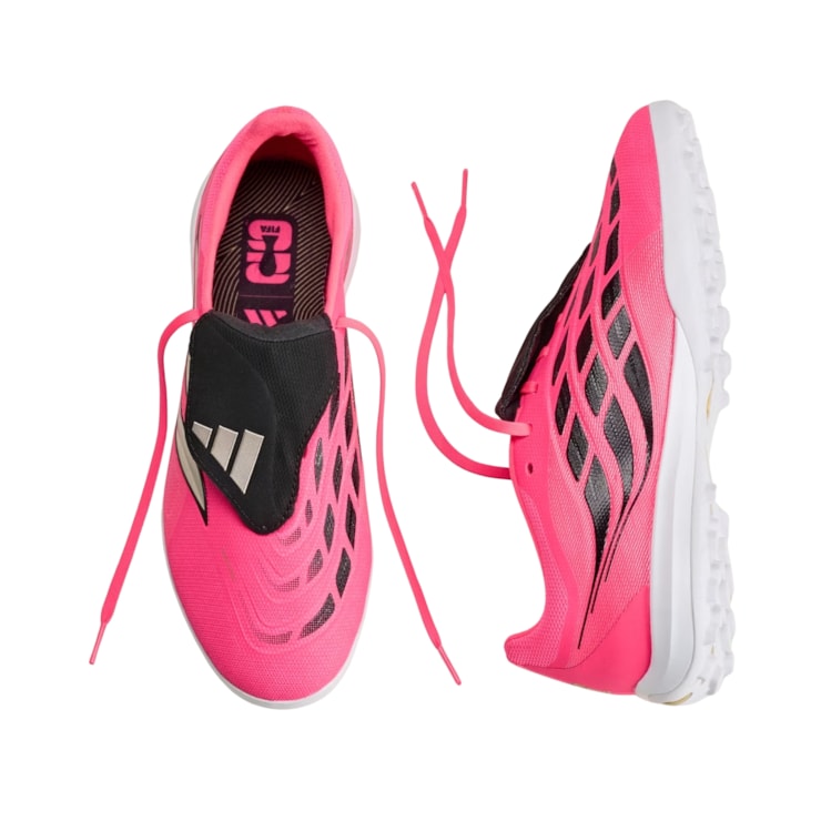 Chuteira Society Adidas Predator League Masculina - Rosa