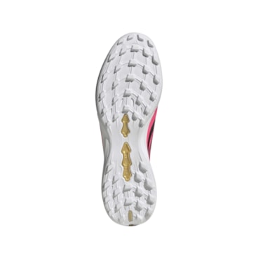 Chuteira Society Adidas Predator League Masculina - Rosa
