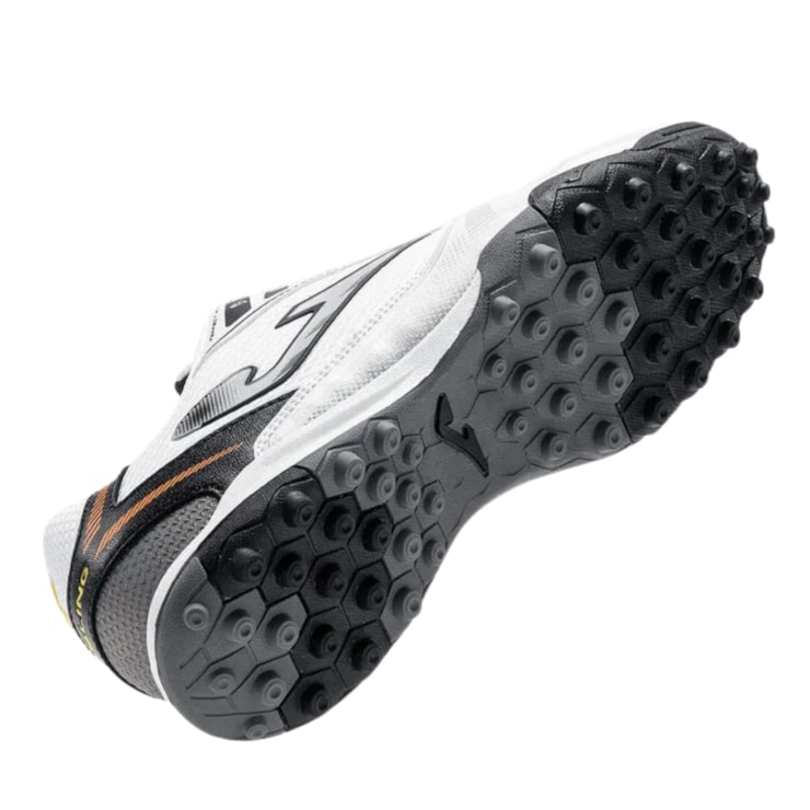 Chuteira Society Joma Dribling Masculina - Branca/Cinza