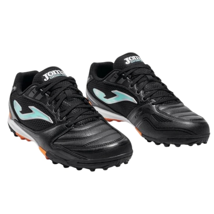 Chuteira Society Joma Dribling Masculina - Preta/Azul