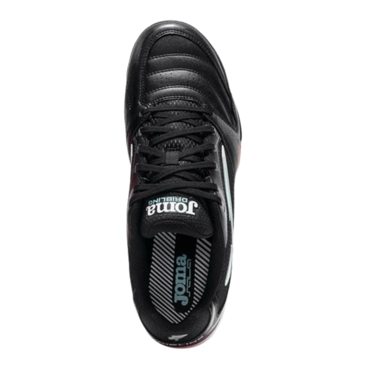 Chuteira Society Joma Dribling Masculina - Preta/Azul