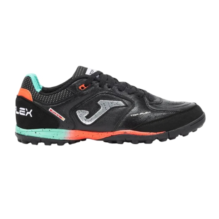Chuteira Society Joma Top Flex Masculina - Preta