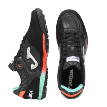 Chuteira Society Joma Top Flex Masculina - Preta
