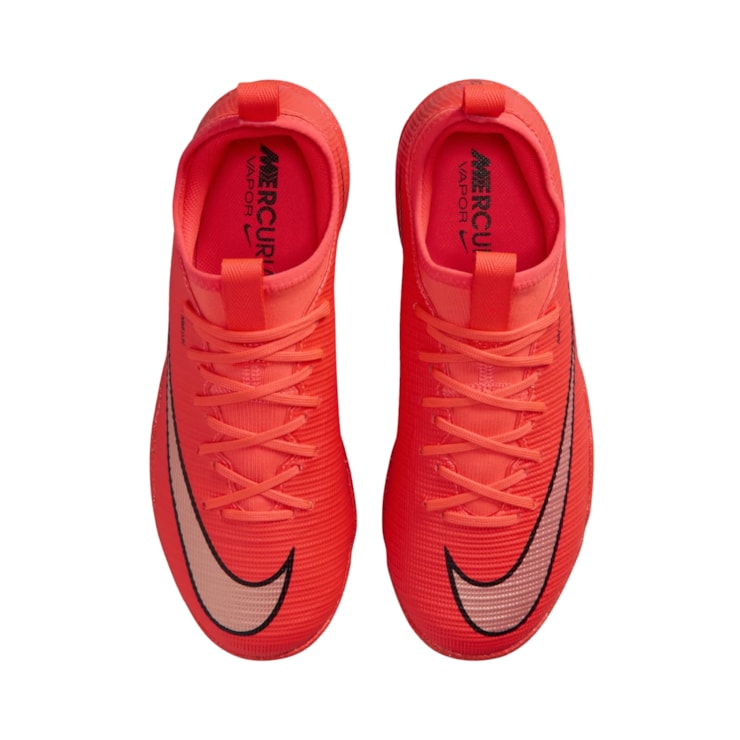 Chuteira Society Nike Mercurial Vapor 17 Academy Infantil - Vermelha
