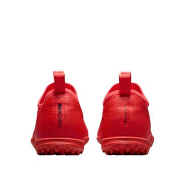 Chuteira Society Nike Mercurial Vapor 17 Academy Infantil - Vermelha
