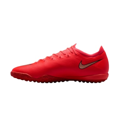 Chuteira Society Nike Mercurial Vapor 17 Pro Masculina - Vermelha