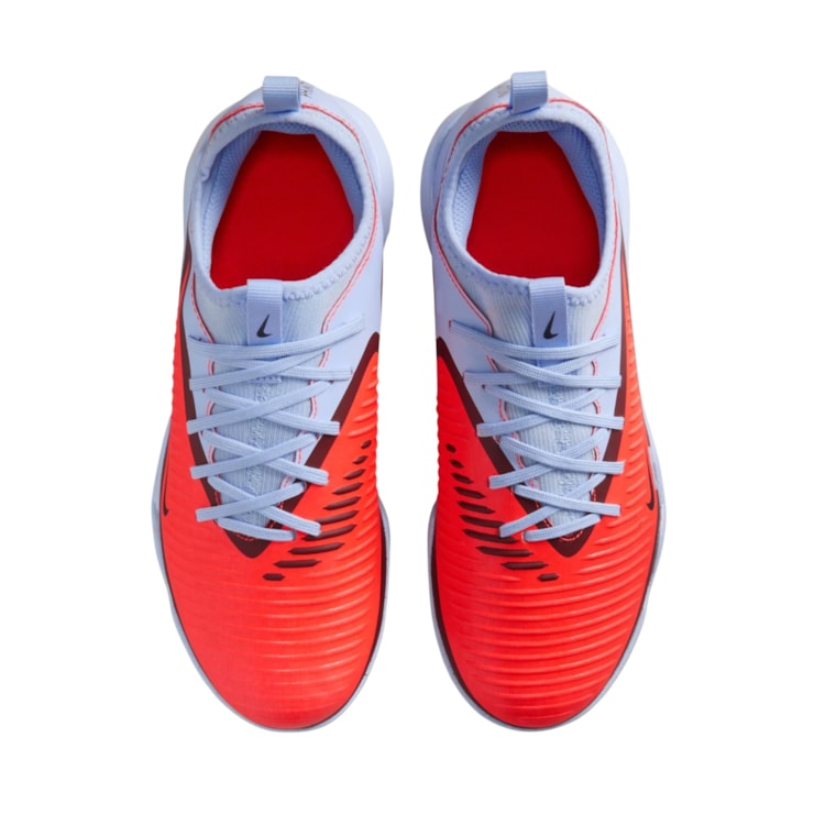 Chuteira Society Nike Phantom 6 Academy Infantil - Azul