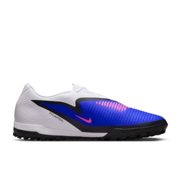 Chuteira Society Nike Phantom 6 Academy Low Masculina - Azul