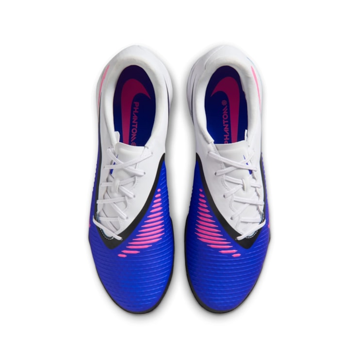 Chuteira Society Nike Phantom 6 Academy Low Masculina - Azul