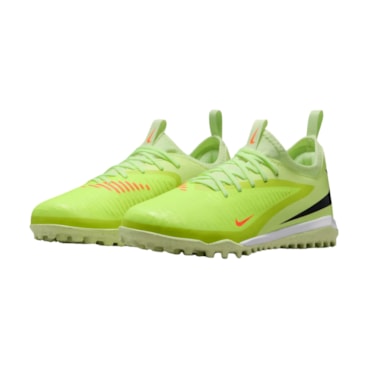 Chuteira Society Nike Phantom 6 Low Academy Tf Infantil - Verde
