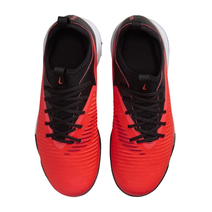 Chuteira Society Nike Phantom 6 Low Academy TF Infantil - Vermelha