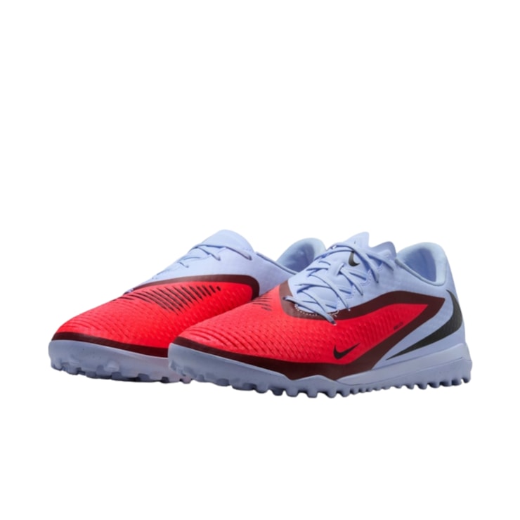 Chuteira Society Nike Phantom 6 Low Academy Tf Masculina - Azul