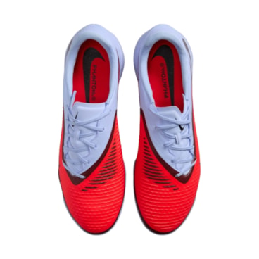 Chuteira Society Nike Phantom 6 Low Academy Tf Masculina - Azul
