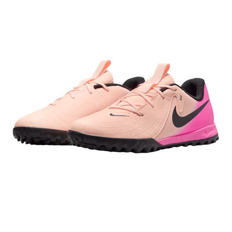 Chuteira Society Nike Phantom GX II Academy Infantil - Rosa