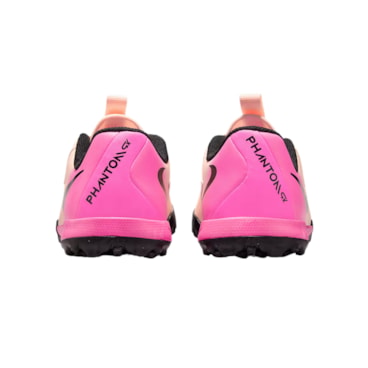 Chuteira Society Nike Phantom GX II Academy Infantil - Rosa