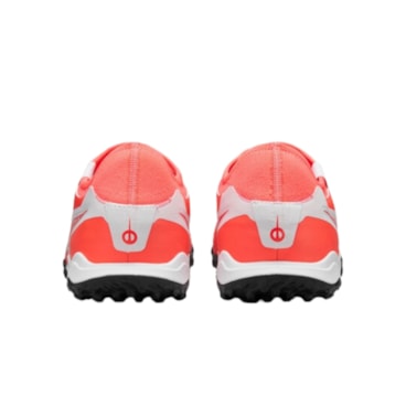 Chuteira Society Nike Tiempo Legend 10 Pro TF Masculina - Vermelha/Branca