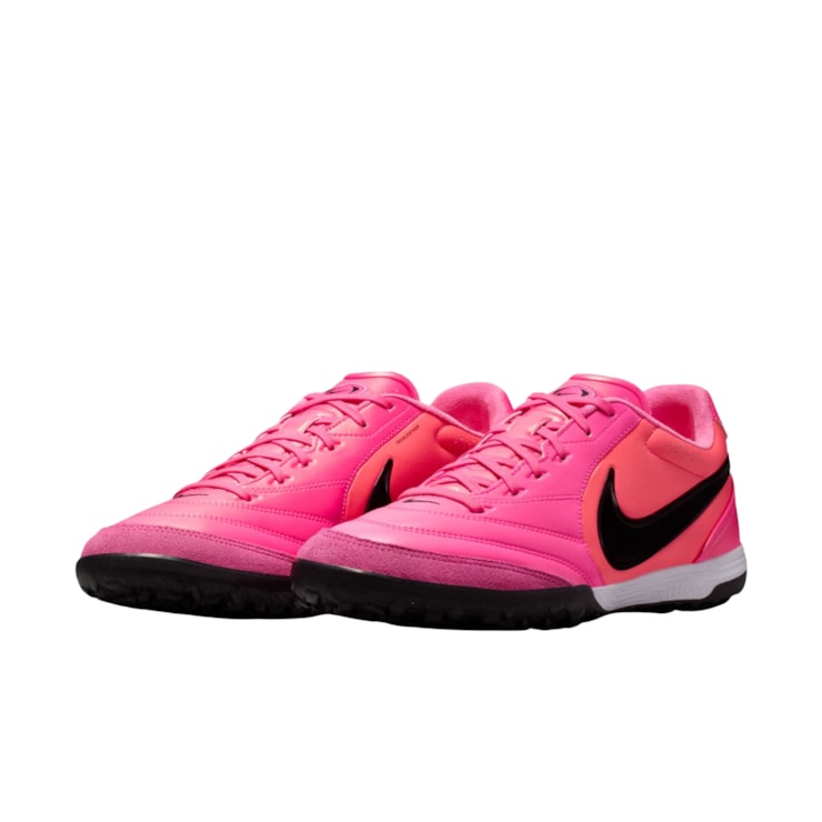 Chuteira Society Nike Tiempo Ligera Pro Masculina - Rosa