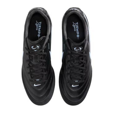 Chuteira Society Nike Tiempo Ligera Pro TF Masculina - Preta/Azul