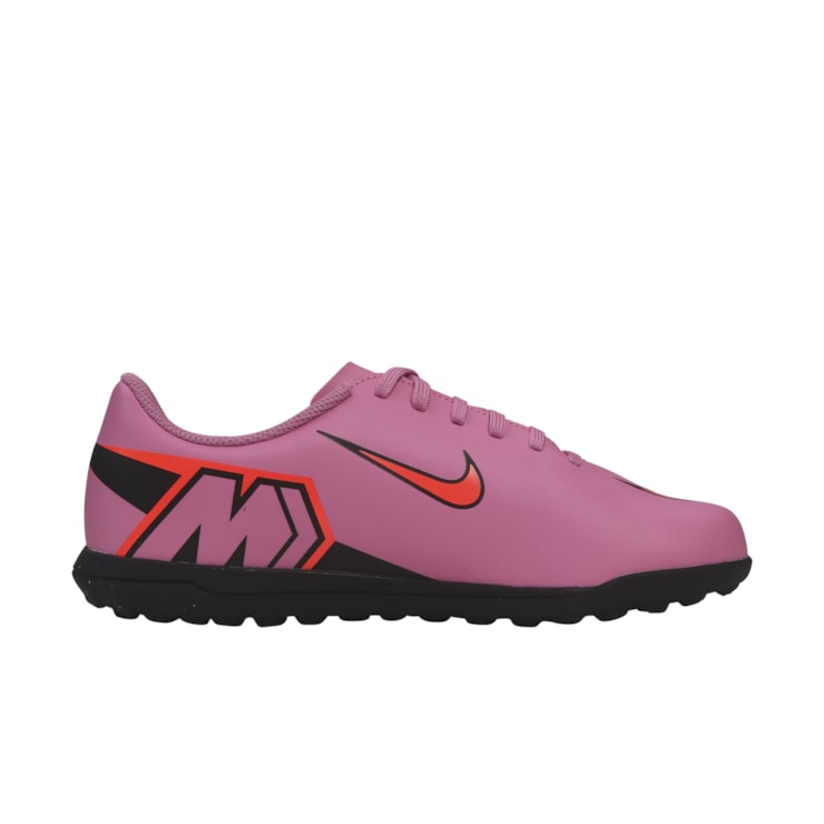 Chuteira Society Nike Vapor 16 Club Infantil - Rosa