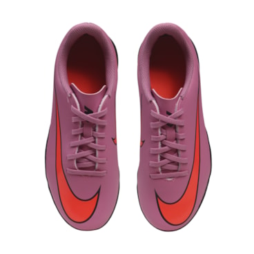 Chuteira Society Nike Vapor 16 Club Infantil - Rosa
