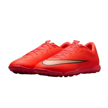 Chuteira Society Nike Vapor 17 Academy Masculina - Vermelha