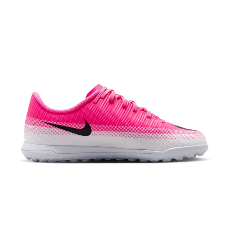 Chuteira Society Nike Vapor 17 Club Infantil - Rosa